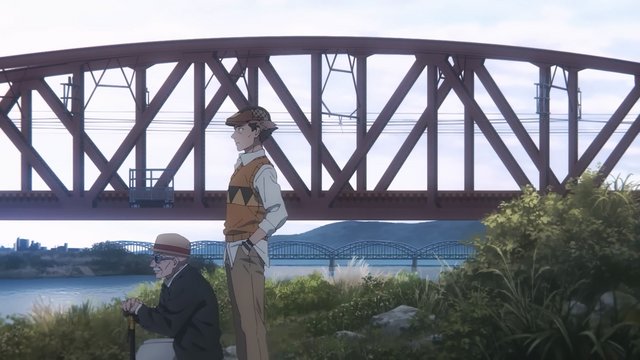 Running on Kiso River Bridge